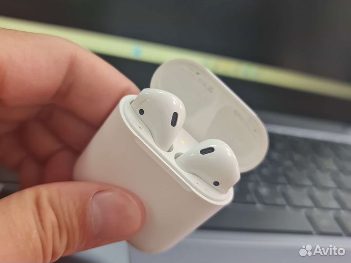 Оригинальные наушники Apple Air Pods беспроводные