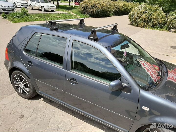 Багажник на крышу Фольцваген Гольф 4, аэро