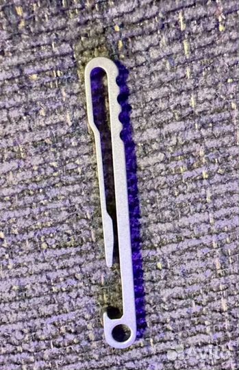 Титановый зажим клипса для ключей ножа EDC