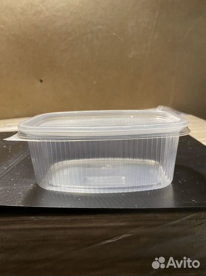 Контейнер 500мл стирол средний с крышкой оптом