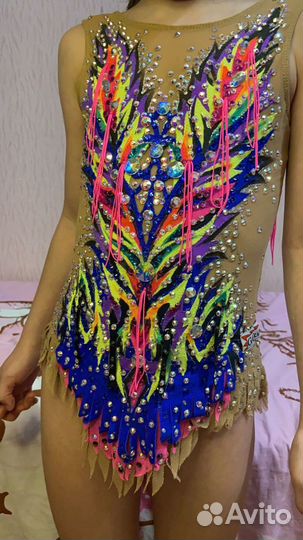 Аренда Купальник для художественной гимнастики 122