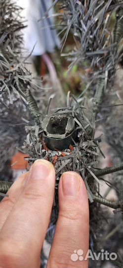 Елка искусственная литая + пвх бу