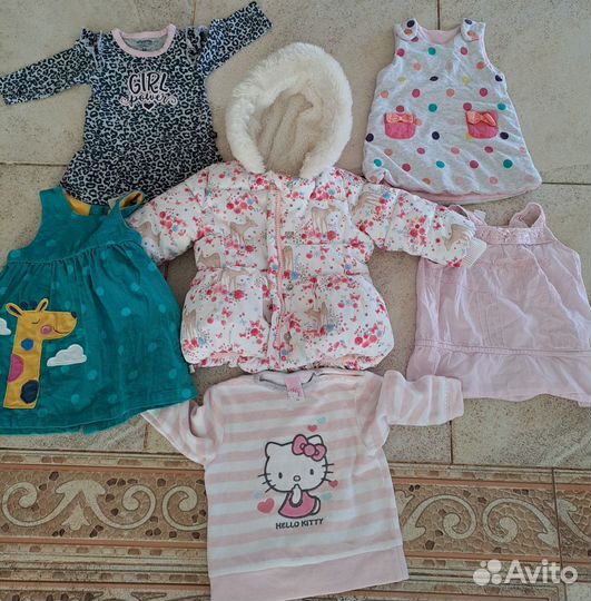 Одежда на девочку 0-12
