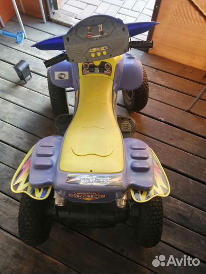 Детский квадроцикл на аккумуляторе бу