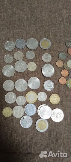 Монеты разные