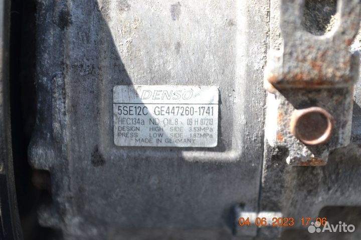 Компрессор кондиционера toyota