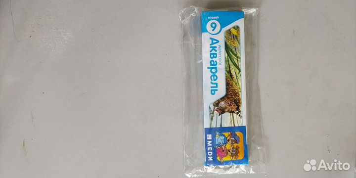 Краски акварельные Lori 6 цветов новые доставка