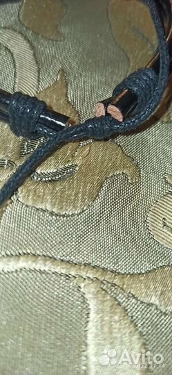 Кожаный браслет