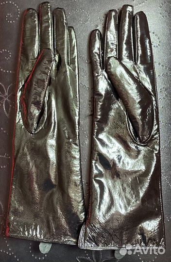 Перчатки лаковые Gantt, 7 р-р