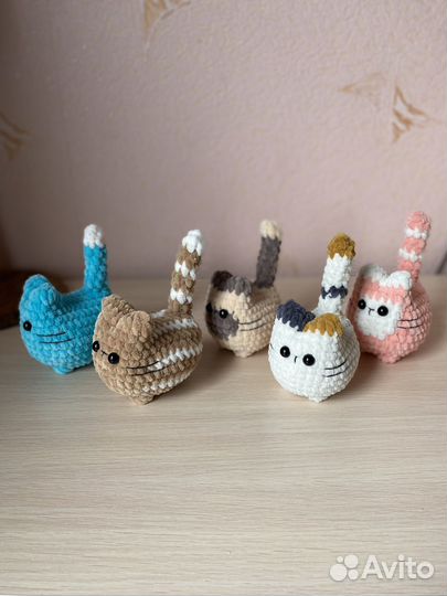 Вязаные котики