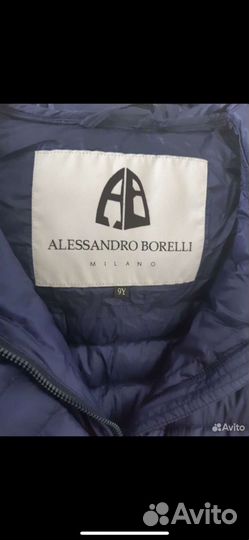 Пуховик пальто Alessandro Borelli для девочки