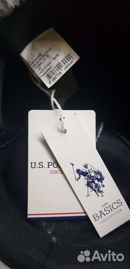 Новая зимняя бейсболка us polo assan