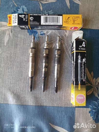 Свечи накаливания NGK и Bosch