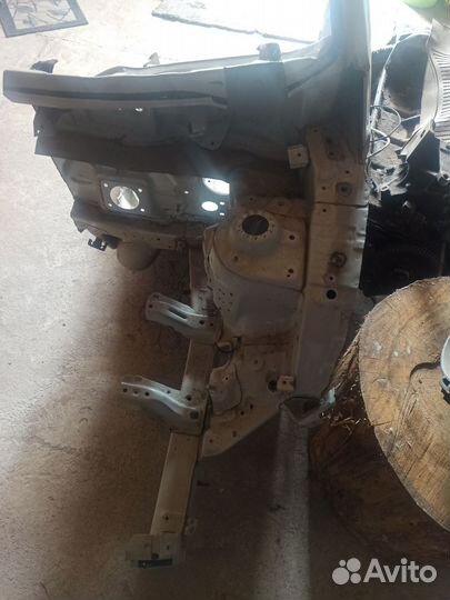 Hyundai Solaris лонжерон левый