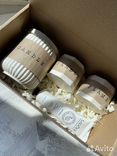 Свечи ручной работы набор
