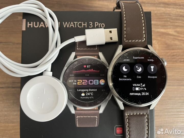 Смарт часы huawei watch 3 pro LTE