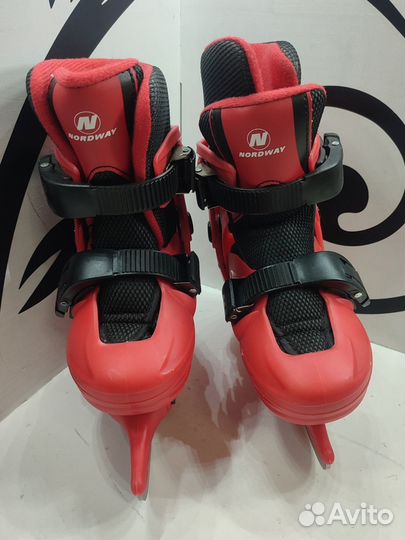 Детские коньки Nordway Click Boy 27-30