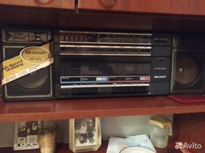 Кассетный магнитофон sharp wf 372