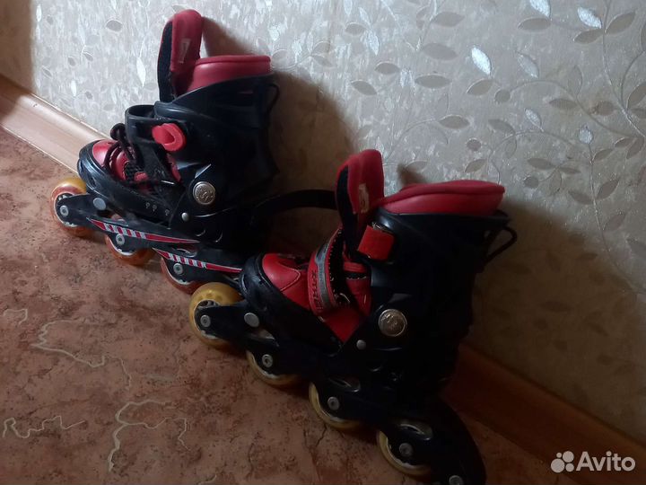Роликовые коньки детские раздвижные