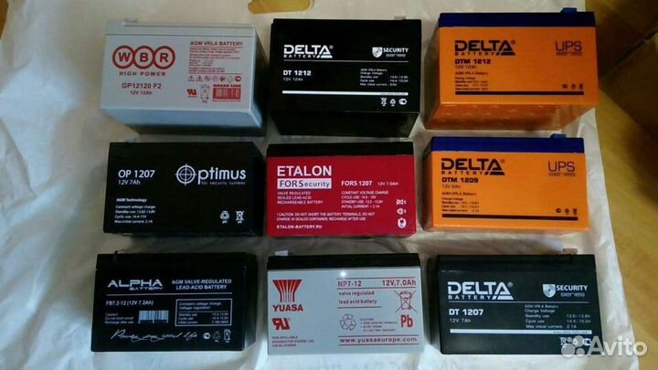 Аккумулятор AGM 12V 7AH UPS эхолотов Casil CA1270