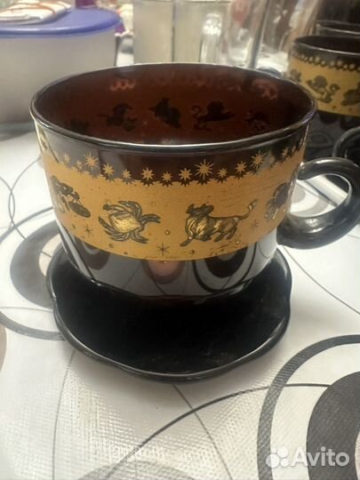 Чашка с блюдцем