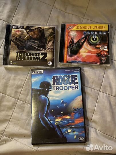 DVD диски с играми