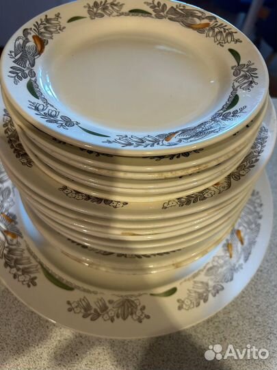 Столовый сервиз СССР зик