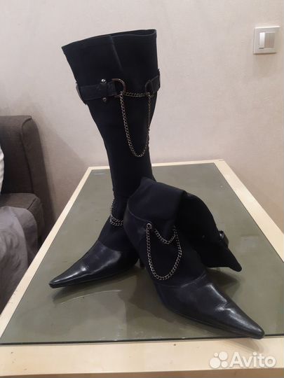 Сапоги-стрейчевые