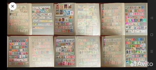 Наборы марок с альбомами объявление продам