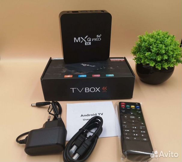 Android TV приставка TV Box 4K