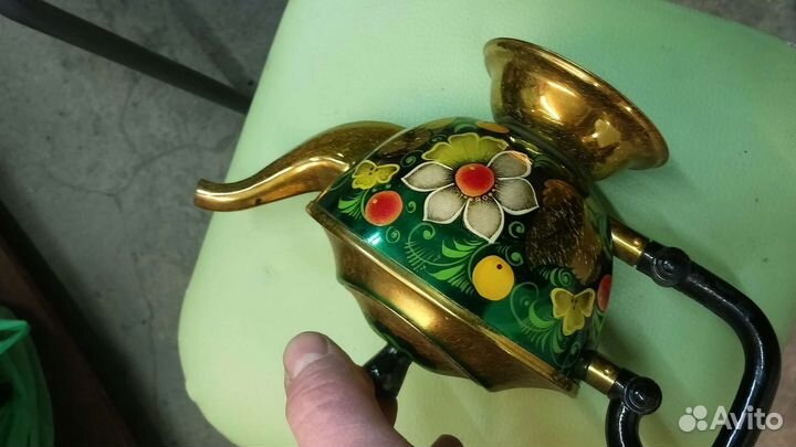 Самовар электрический поднос чайник