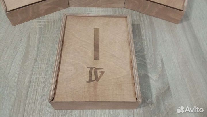 Универсальная коробка из дерева