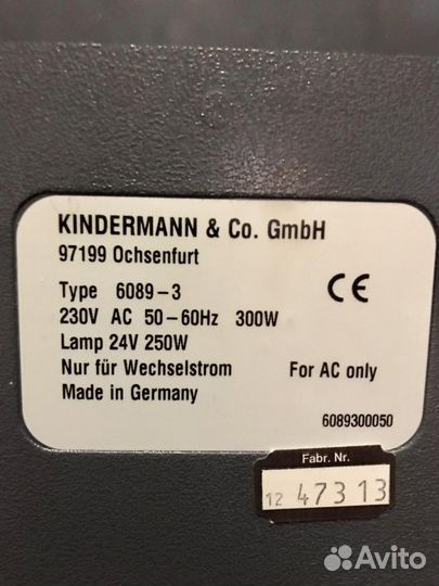 Оверхед проектор kindermann