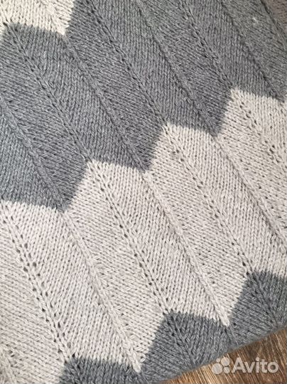 Плед ручная вязка