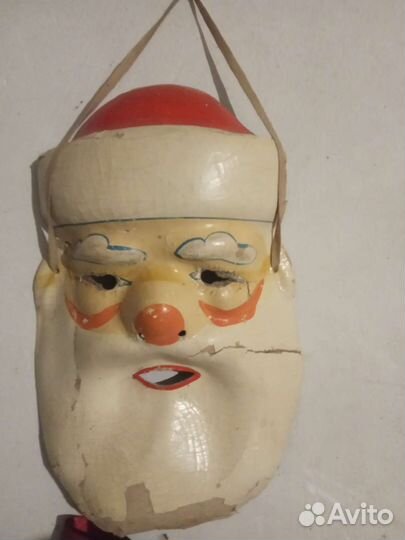 Маска Деда мороза и Кломпы один СССР