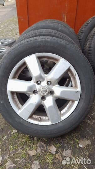 Колеса с лисками R17 на Nissan X-Trail 2010