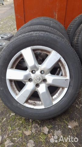 Колеса с лисками R17 на Nissan X-Trail 2010