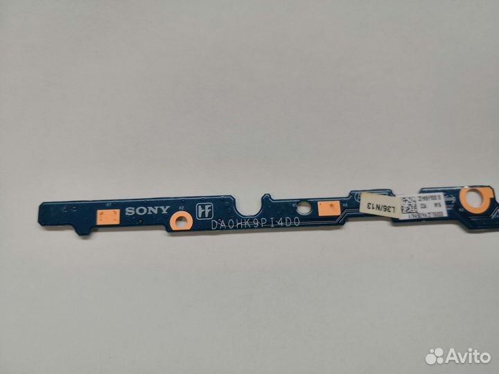 Плата кнопки включения для Sony SVF152
