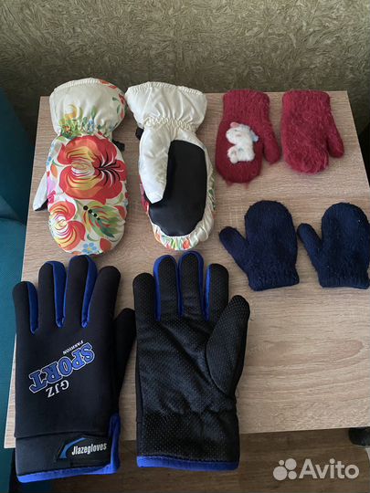 Перчатки варежки