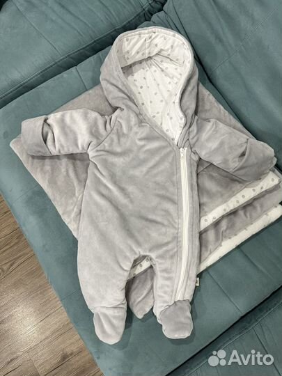 Комплект на выписку зимний