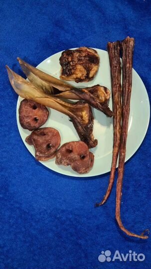 Лососевое масло для собак Сушёные лакомства