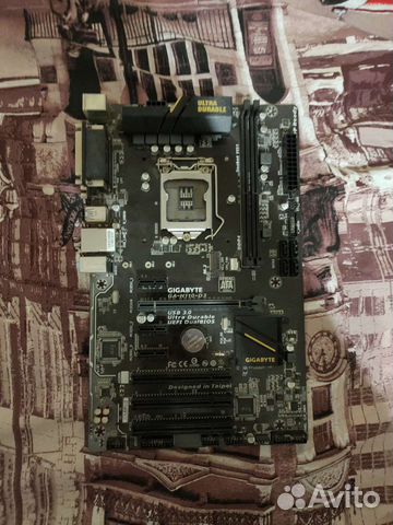 Материнская плата gigabyte ga-h110-d3 неиправна купить в Москве ...