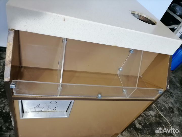 Прилавок нейтральный с отверстием (Евро Спар)