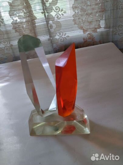 Сувенир времён СССР из хрусталя