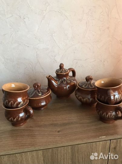 Керамический чайный сервиз