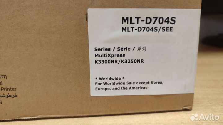 Картридж оригинальный samsung