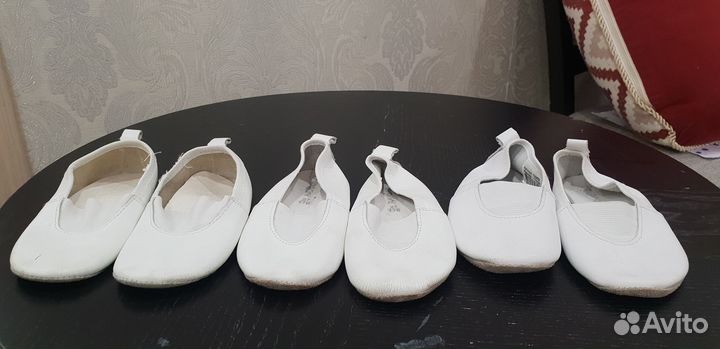 Чешки белые 3 пары Размер :25,27,28