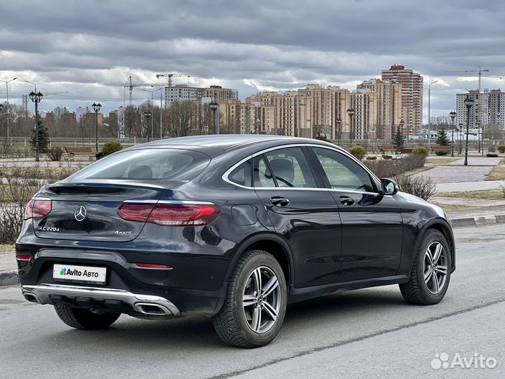 Mercedes-Benz GLC-класс Coupe 2.0 AT, 2020, 45 000 км