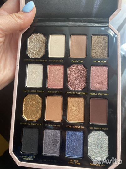 Тени для век TOO fased оригинал