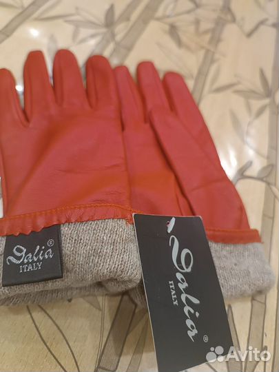 Перчатки натуральная кожа